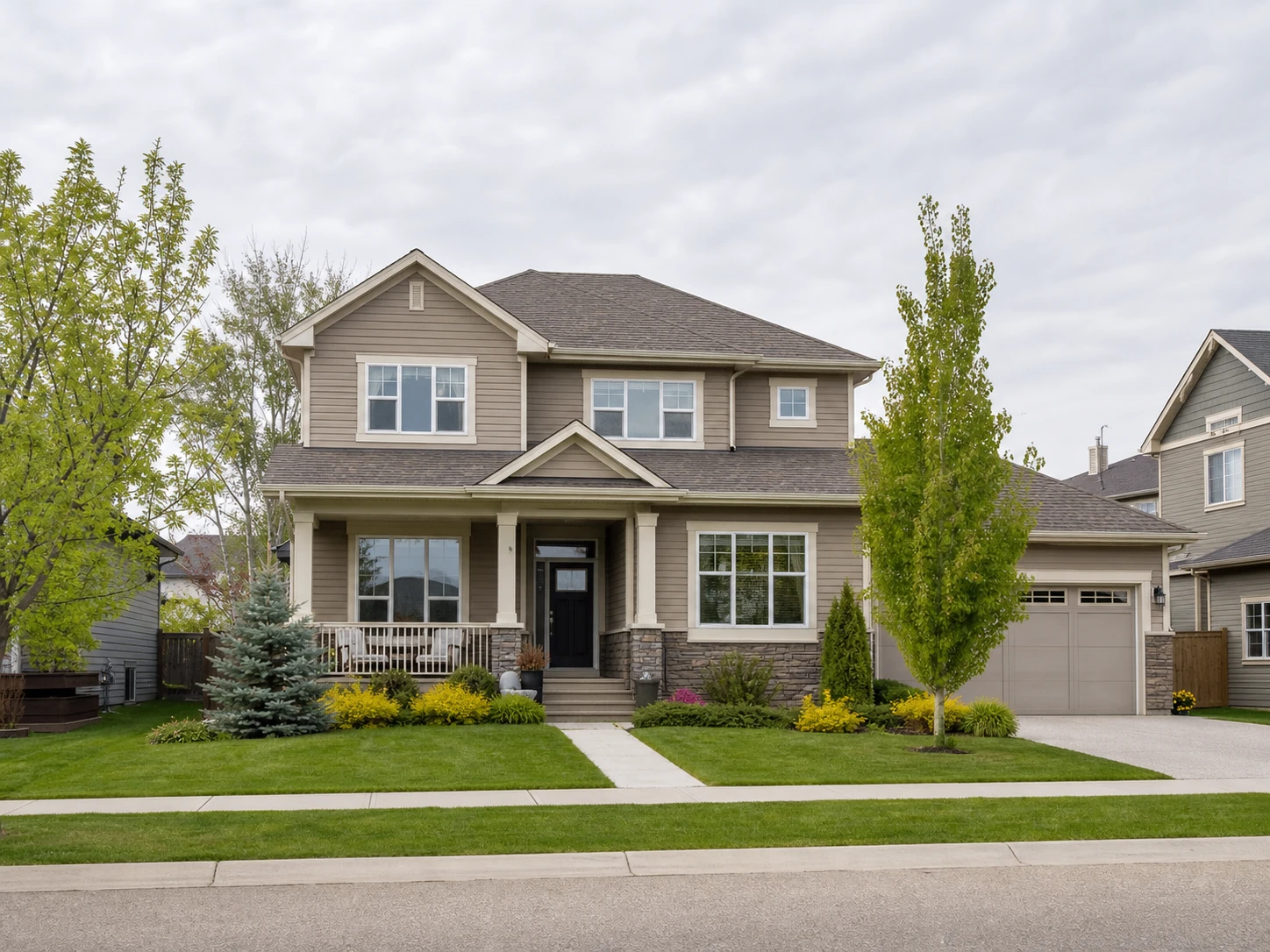 Exterior home photo inside a Realtor Handoff handoff report.